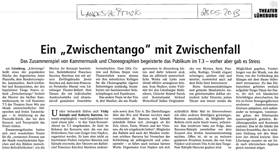 Zwischentango-Landeszeitung